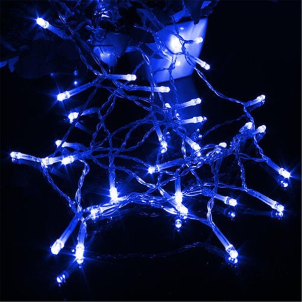 Perfect Holiday Battery Operated 30 LED String Light Blue 600023